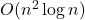 O(n^2 \log n)