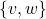 \{v,w\}